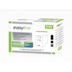 Zasilacz awaryjny UPS Ever Line-Interactive EASYLINE 850 AVR USB RJ-11 LCD Bl