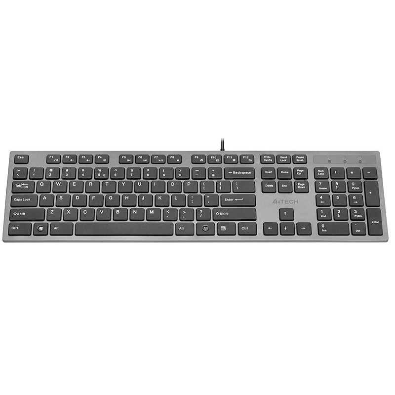 Klawiatura przewodowa A4Tech KV-300H USB czarno-grafitowa
