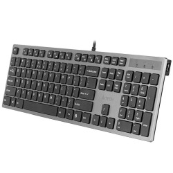 Klawiatura przewodowa A4Tech KV-300H USB czarno-grafitowa