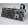 Klawiatura przewodowa A4Tech KV-300H USB czarno-grafitowa