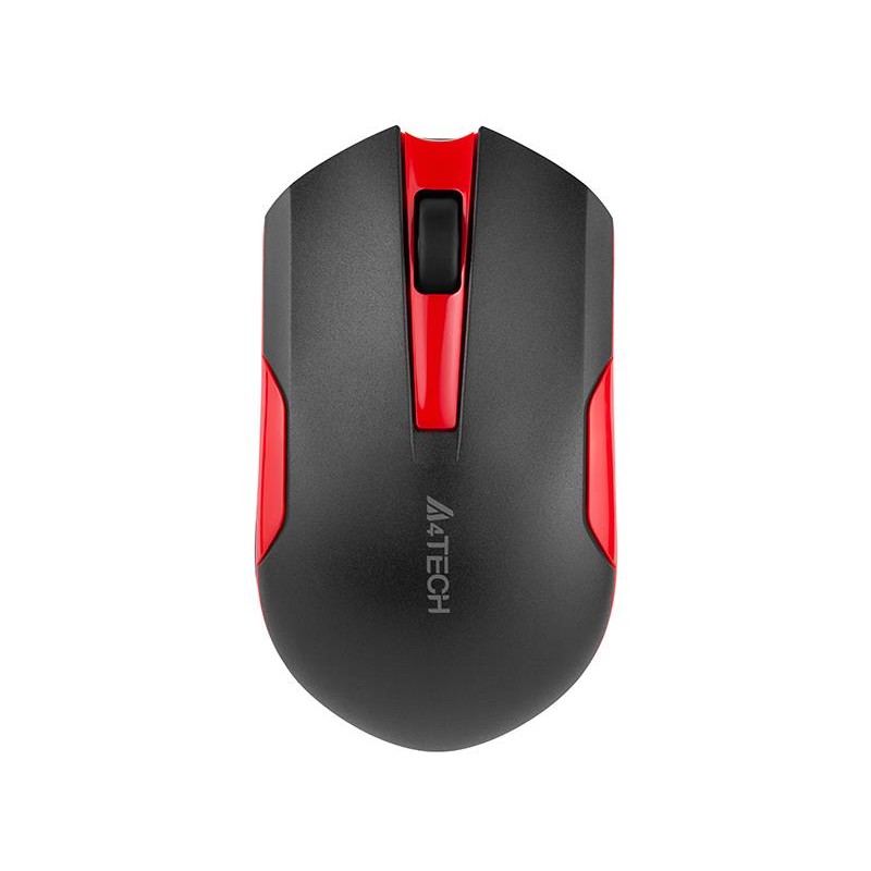 Mysz bezprzewodowa A4Tech V-TRACK G3-200N-1 Black+Red WRLS