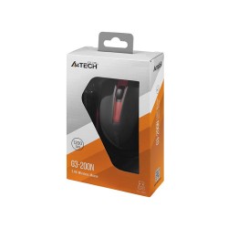 Mysz bezprzewodowa A4Tech V-TRACK G3-200N-1 Black+Red WRLS
