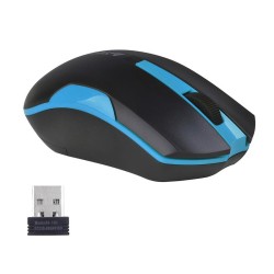 Mysz bezprzewodowa A4Tech V-TRACK G3-200N-1 Black+Blue WRLS