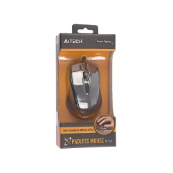 Mysz przewodowa A4Tech N-500F-1 V-Track USB czarno-szara
