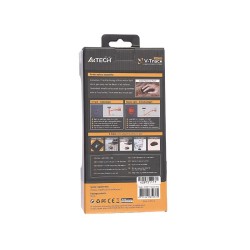 Mysz przewodowa A4Tech N-500F-1 V-Track USB czarno-szara