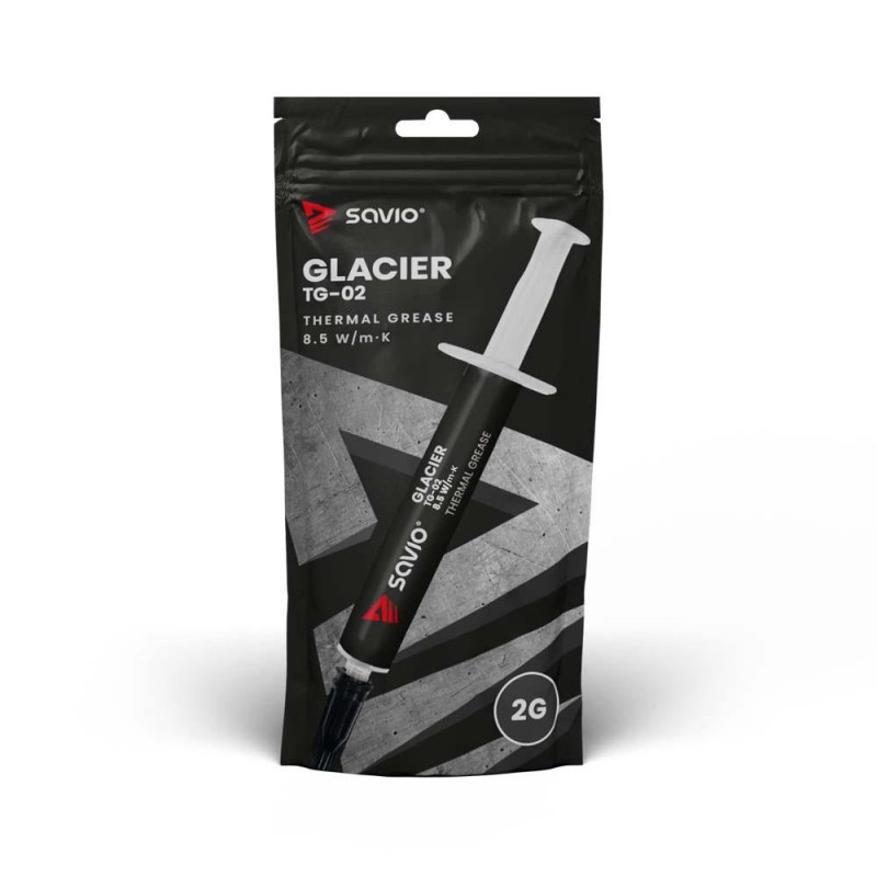 Pasta termoprzewodząca SAVIO TG-02 2G, 8.5W/m-K, 2g