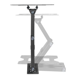 Uchwyt do telewizora Maclean MC-700 23-42" 30kg czarny max VESA 200x200