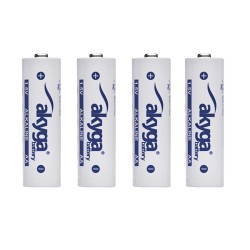Bateria alkaliczna Akyga AKY2069 AA LR6 Zn-MnO2, 1.5V/3050mAh 4szt/folia
