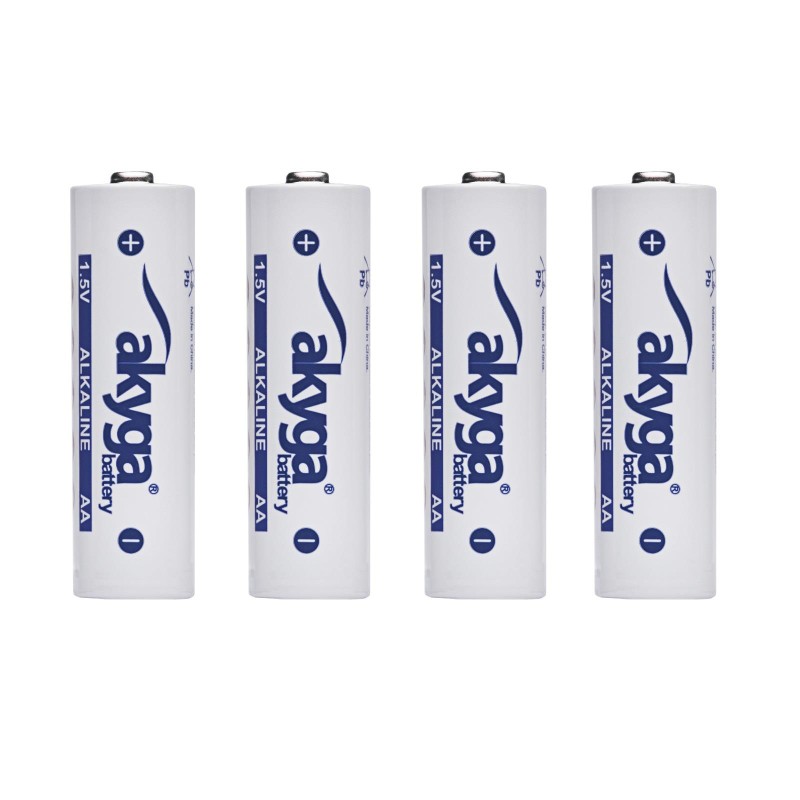 Bateria alkaliczna Akyga AKY2069 AA LR6 Zn-MnO2, 1.5V/3050mAh 4szt/folia