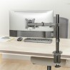 Uchwyt biurkowy do monitora LCD Maclean MC-753N, 17-32", 9kg, VESA 75x75 oraz 100x100