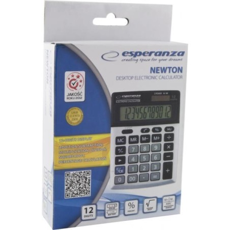 Kalkulator biurkowy Esperanza "Newton