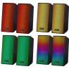 Głośniki Defender SPITFIRE 2.0 6W Bluetooth USB podświetlenie RGB MP3