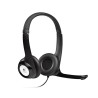 Słuchawki z mikrofonem Logitech H390 USB czarne