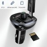 Ładowarka samochodowa Usams C21 z transmiterem FM zestawem głośnomówiącym i MP3 2xUSB 1xmicroSD 3,4A