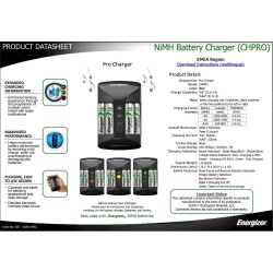 Ładowarka akumulatorków Ni-MH Energizer Maxi + 4 x R6/AA 2000 mAh