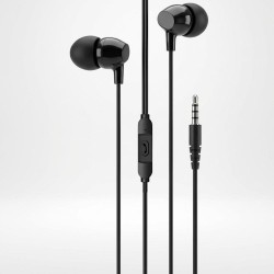 Słuchawki z mikrofonem Usams EP-47 stereo Jack 3,5mm czarne