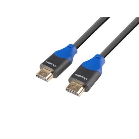 Kabel HDMI Lanberg M/M v2.0 4K pełna miedź 3m czarny Box