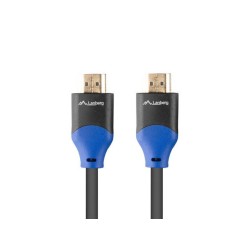 Kabel HDMI Lanberg M/M v2.0 4K pełna miedź 3m czarny Box