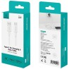 Kabel USB Usams U90 USB-A/USB-C 1m 3A biały