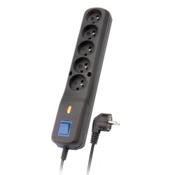 Listwa zasilająca Lestar LV-530W 5W 5m czarna