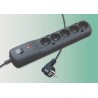 Listwa zasilająca Lestar LV-530W 5W 5m czarna