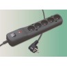 Listwa zasilająca Lestar LF-530WA 5+ 1,5m czarna