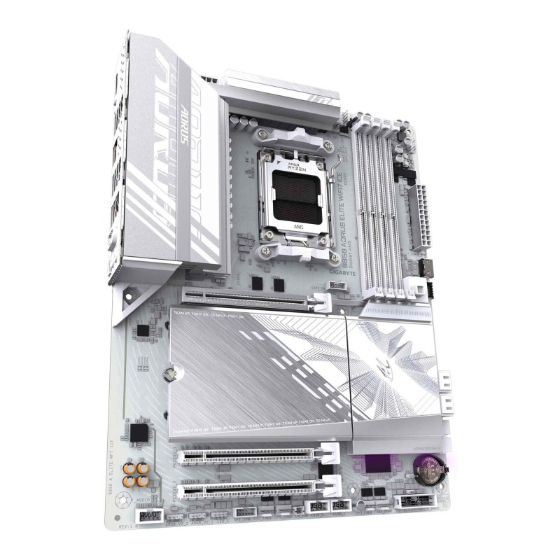 Płyta Gigabyte B850 A ELITE WF7 ICE /AMD B850/DDR5/SATA3/M.2/USB3.2/PCIe5.0/WiFi/BT/AM5/ATX
