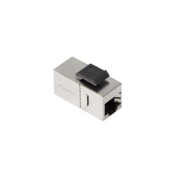Łącznik Keystone Lanberg gniazdo RJ45 - RJ45 FTP kat.6 do puszki montażowej złączka sieciowa
