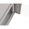 Szafa instalacyjna Rack wisząca 19" 6U 540x350 szara Drzwi przeszklone Lanberg (flat pack)