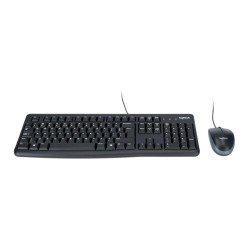 Zestaw przewodowy klawiatura + mysz Logitech Desktop MK120 US czarny