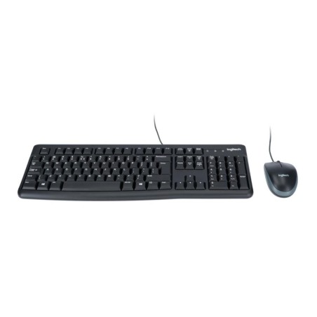 Zestaw przewodowy klawiatura + mysz Logitech Desktop MK120 US czarny