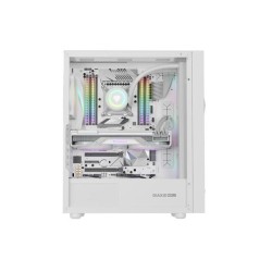 Obudowa Genesis Diaxid 605 ARGB Midi Towar (z oknem, USB-C) Biała