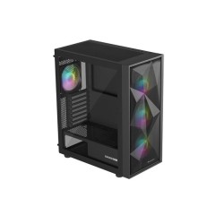 Obudowa Genesis Diaxid 605 ARGB Midi Towar (z oknem, USB-C) Czarna