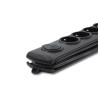Listwa zasilająca antyprzepięciowa Qoltec 6 gniazd | 3m