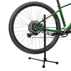 Uchwyt wieszak rowerowy serwisowy Maclean MC-434 stal max. obciążenie 20kg pasuje do rowerów MTB z kołami do 27,5"