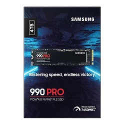 Dysk SSD Samsung 990 PRO 4TB M.2 2280 PCIe 4.0 x4 NVMe (7450/6900 MB/s)