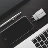 Ładowarka sieciowa Qoltec 20W GaN | 5-20V | 1.5-3A | 1xUSB-C PD | 1xUSB QC 3.0 | Biała