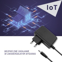 Zasilacz sieciowy Qoltec wtyczkowy 5W | 5V | 1A | 5.5*2.1