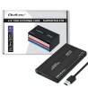 Obudowa Qoltec na dysk HDD/SSD 2.5" SATA3 | USB 3.0 | Czarna