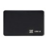 Obudowa Qoltec na dysk HDD/SSD 2.5" SATA3 | USB 2.0 | Czarna