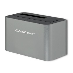 Stacja dokująca Qoltec dysków HDD/SSD | 2.5" / 3.5" SATA | USB 3.0
