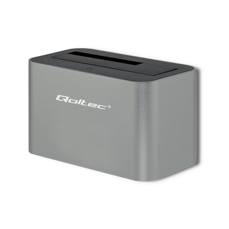 Stacja dokująca Qoltec dysków HDD/SSD | 2.5" / 3.5" SATA | USB 3.0