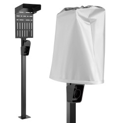 Stojak zewnętrzny do ładowarek samochodowych EV oraz PHEV Maclean MCE456 stalowy, 15kg max