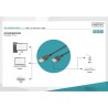 Przedłużacz USB 2.0 DIGITUS A/M - A/Ż, 3,0m, czarny