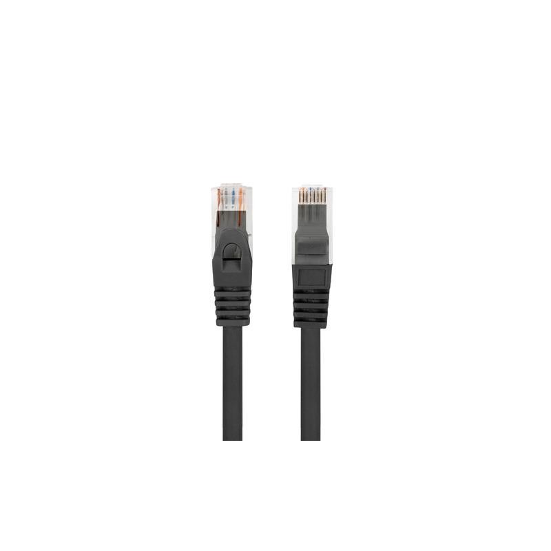 Patchcord Lanberg UTP kat.6 2m LSZH CU fluke passed czarny