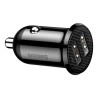 Ładowarka samochodowa Baseus Grain Pro z dwoma gniazdami USB 4.8A