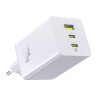 Ładowarka sieciowa Baseus GaN EnerFill FE11 P10182102213-00 szybka 100W 2xUSB-C PD + 1xUSB biała
