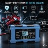 Ładowarka Qoltec 12V 10A | Prostownik | AGM GEL LiFePO4