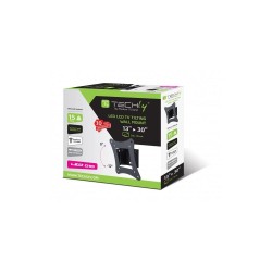 Uchwyt ścienny LCD/LED Techly 13"-30", 15kg czarny, uchylny