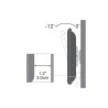 Uchwyt ścienny LCD/LED Techly 13"-30", 15kg czarny, uchylny